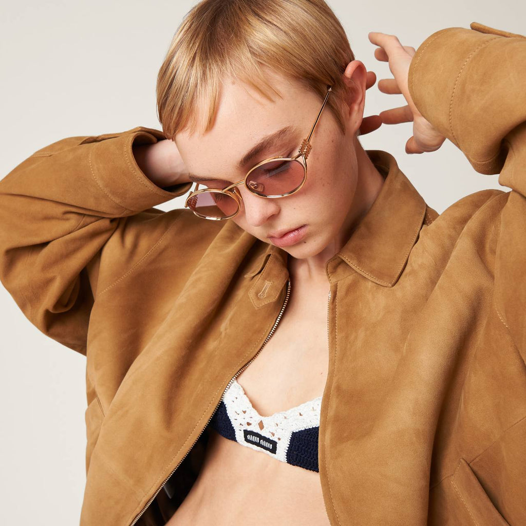 Lunettes de Soleil Ovales Vintage