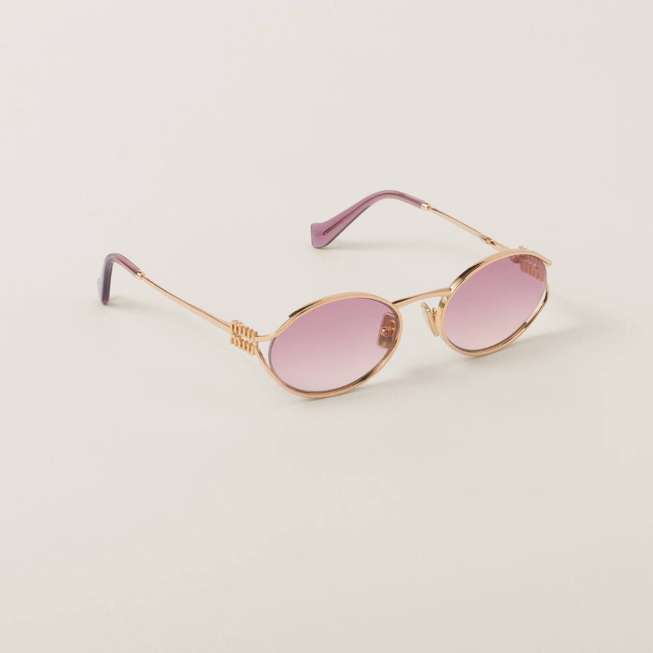 Lunettes de Soleil Ovales Vintage