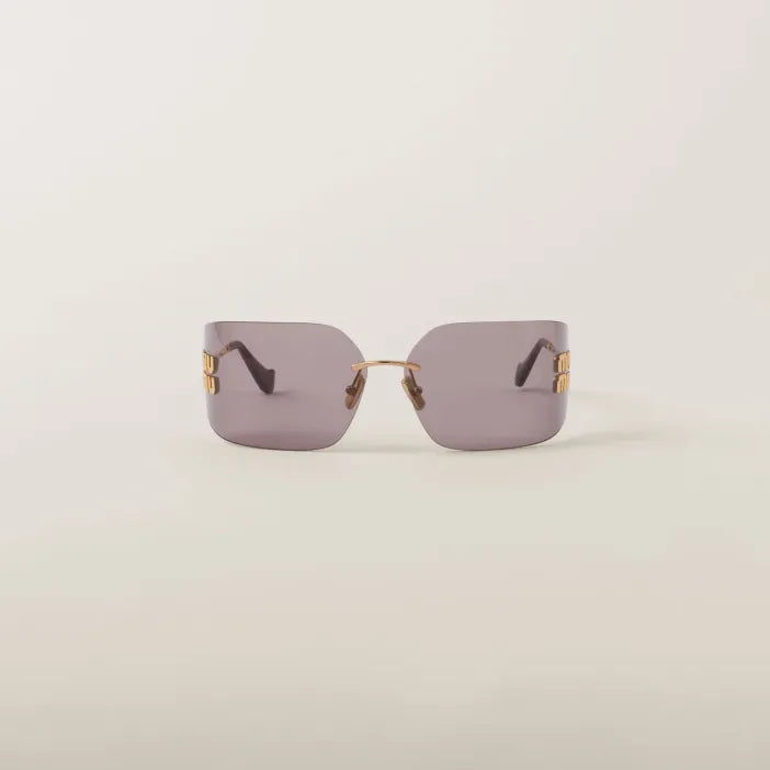 Lunettes de Soleil Carrées Sans Cerclage